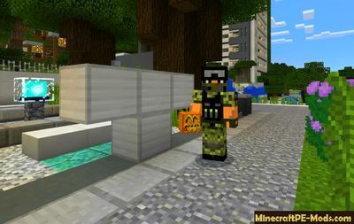 The Robot Chappie Minecraft PE Addon