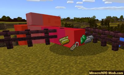 Vanilla Bosses Minecraft PE Addon / Mod