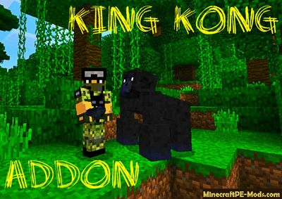 Friendly King Kong Minecraft PE Behavior Pack