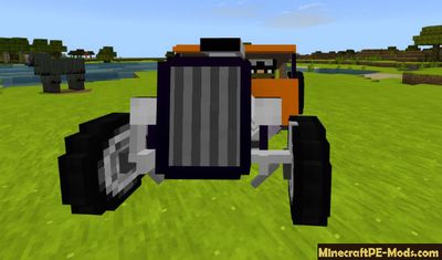 Buggy Car Minecraft PE Addon