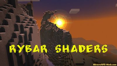 RyBar Shaders Minecraft PE Texture Pack 1.2.11, 1.2.10