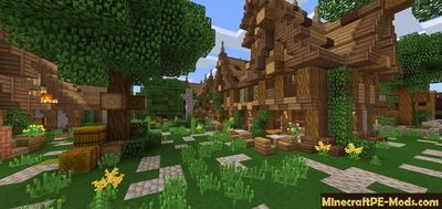 Jekhobas Fantasy Minecraft PE Bedrock Texture Pack 1.2.8