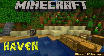 Haven Minecraft PE Bedrock Texture Pack 1.2.9, 1.2.8