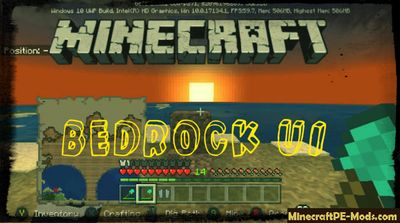 Bedrock UI Enhancements Minecraft PE Textures 1.5.0, 1.3.0