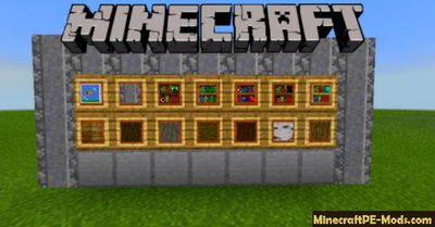 Library Decorations Minecraft PE Addon For iOS/Android
