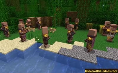Download Minecraft BE Bedrock Edition 1.8 Village & Pillage Update