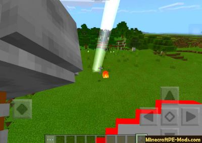 Mjölnir & Captain America Shield Minecraft PE Addon