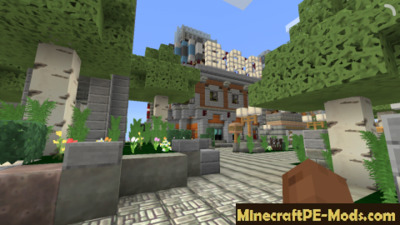 Feiran's City | Modern Realistic Texture Pack Minecraft PE 1.12, 1.11