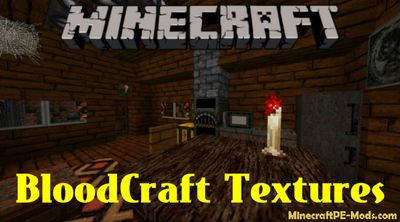 BloodCraft Minecraft PE Texture Pack iOS/Android 1.12.0, 1.11.1