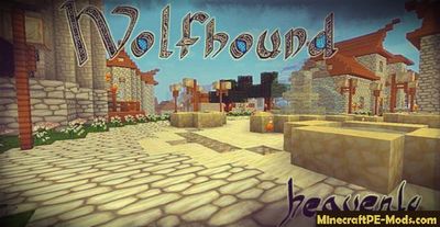 Wolfhound Heavenly 64x Minecraft PE Texture Pack 1.12.0, 1.11.1