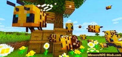 Download Minecraft PE 1.14.0.1 (MCPE) APK free Bees Update